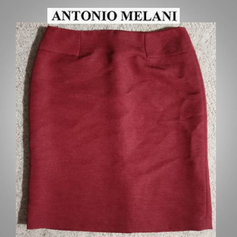 🔥3/$30 Antonio Melani red skirt size 4